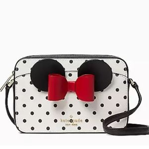 Disney X Kate Spade New York Minnie Mouse Camera Bag purse New with tags